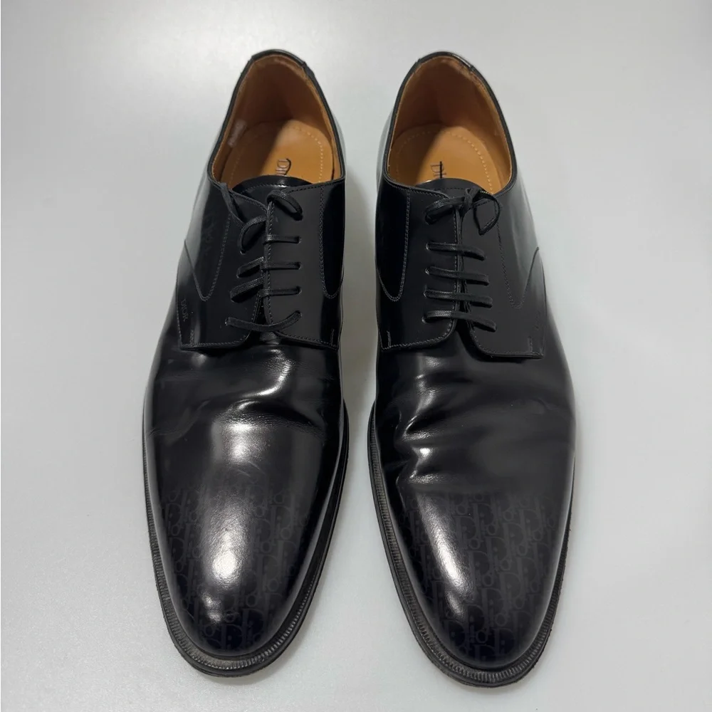 Dior Timeless Derby Shoes Black Men’s Size EU 47/US 14 - Picture 2 of 10